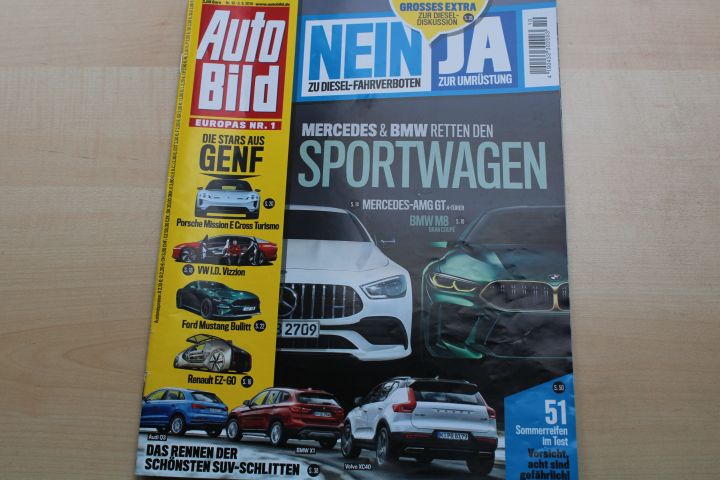 Deckblatt Auto Bild (10/2018)